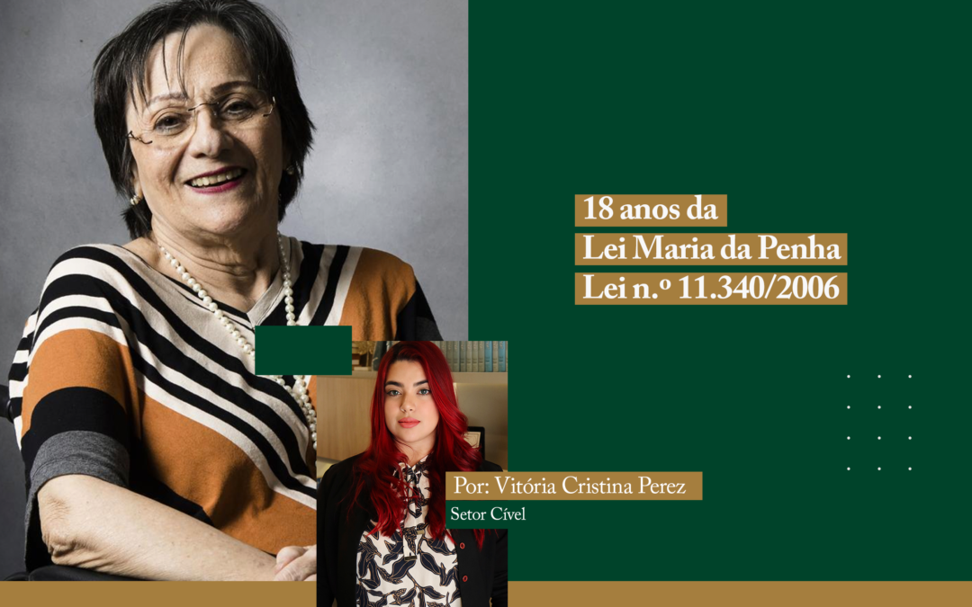 18 anos da Lei Maria da Penha – Lei n.º 11.340/2006